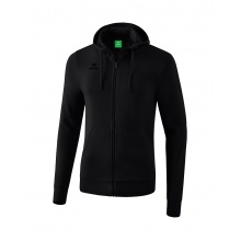 Erima Basic Hooded Sweat Jacket Black Boys